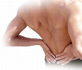 ból pleców z osteochondrozą