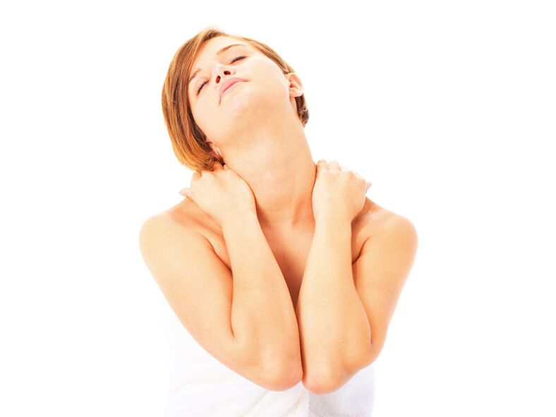 Osteochondroza szyjna zaczyna się od bólu szyi