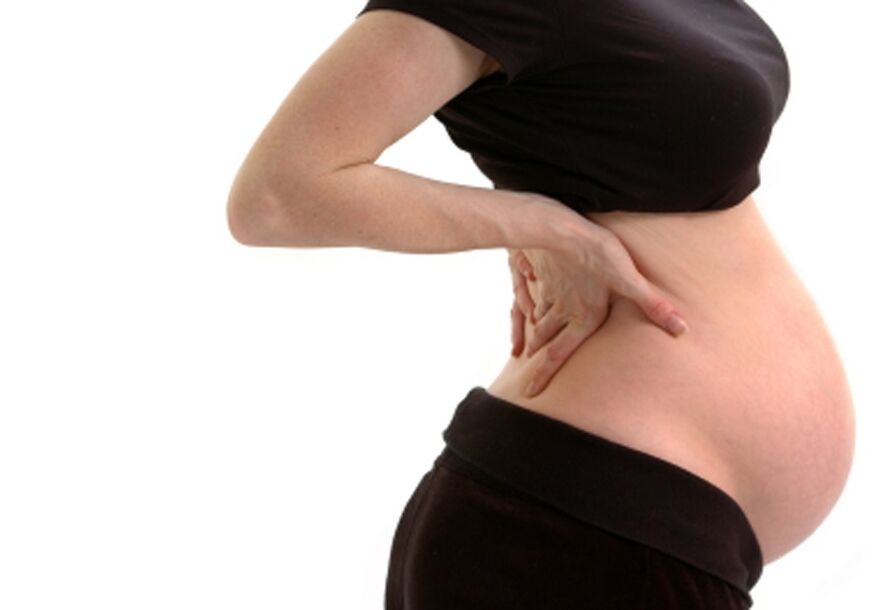 ból pleców podczas ciąży