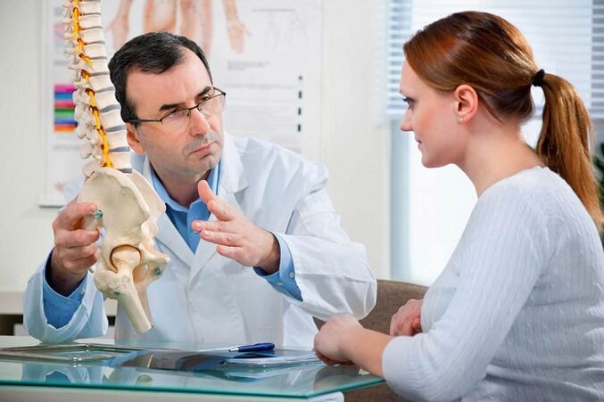 Odwołać się do specjalisty w leczeniu osteochondrozy lędźwiowej