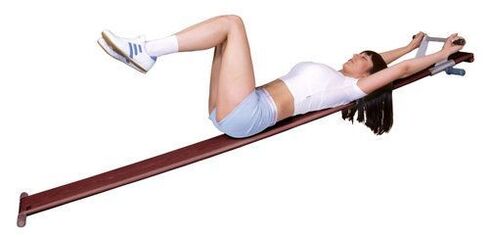 Maszyna do ćwiczeń do leczenia osteochondrozy w domu